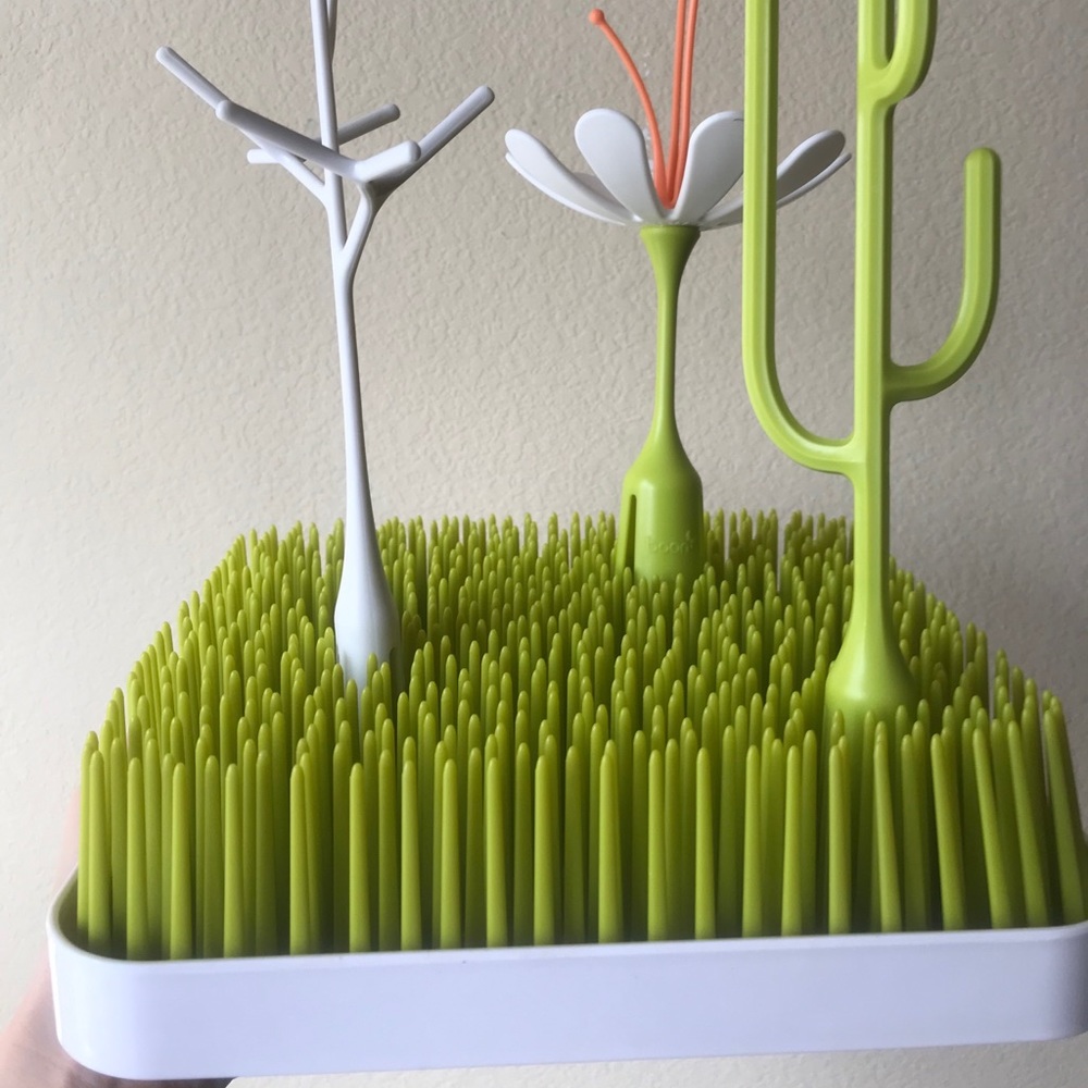 Boom bottle drying rack